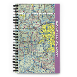 Pinewood Airport (0GE0) VFR Sectional Notebook