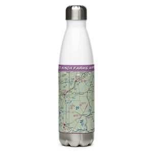 Kinch Farms Airport (WN72) VFR Sectional Water Bottle