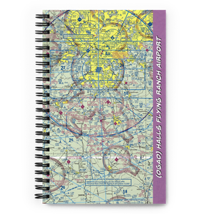 Halls Flying Ranch Airport (0GA0) VFR Sectional Notebook