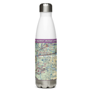 Burnt Ridge Airstrip (WN74) VFR Sectional Water Bottle