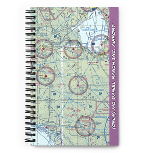 Mc Daniel Ranch Inc. Airport (0FL9) VFR Sectional Notebook