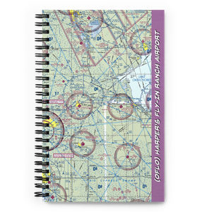 Harper's Fly-In Ranch Airport (0FL0) VFR Sectional Notebook