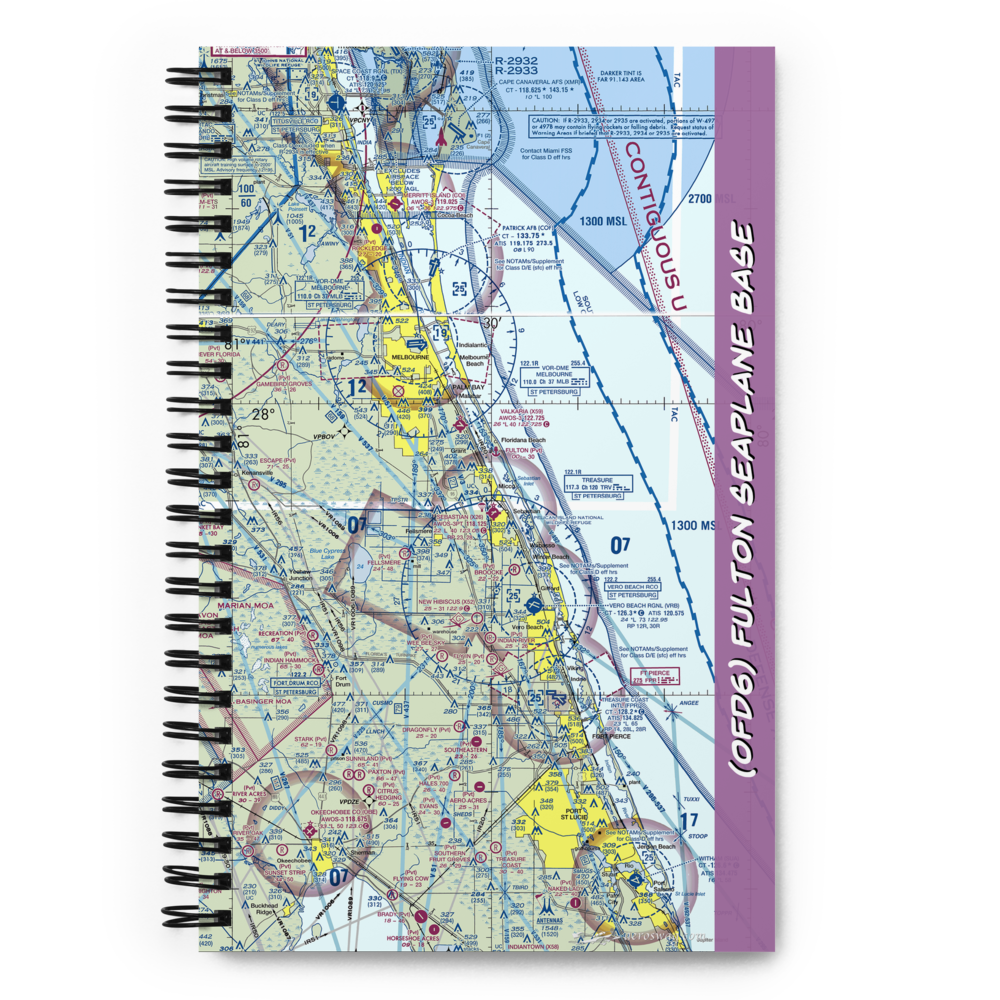 Fulton Seaplane Base (0FD6) VFR Sectional Notebook 