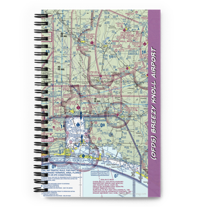 Breezy Knoll Airport (0FD5) VFR Sectional Notebook