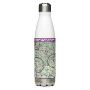 Rox Airport (WS09) VFR Sectional Water Bottle