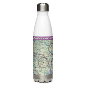 Casey Lake Airport (WS10) VFR Sectional Water Bottle