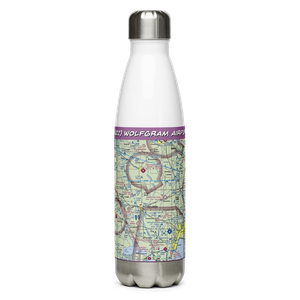 Wolfgram Airport (WS22) VFR Sectional Water Bottle