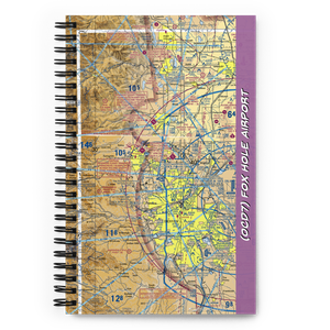 Fox Hole Airport (0CD7) VFR Sectional Notebook