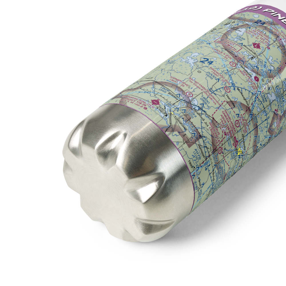 Pinewood Air Park (WS39) VFR Sectional Water Bottle 