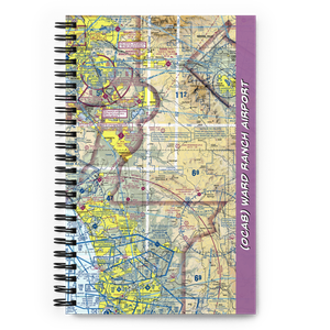 Ward Ranch Airport (0CA8) VFR Sectional Notebook