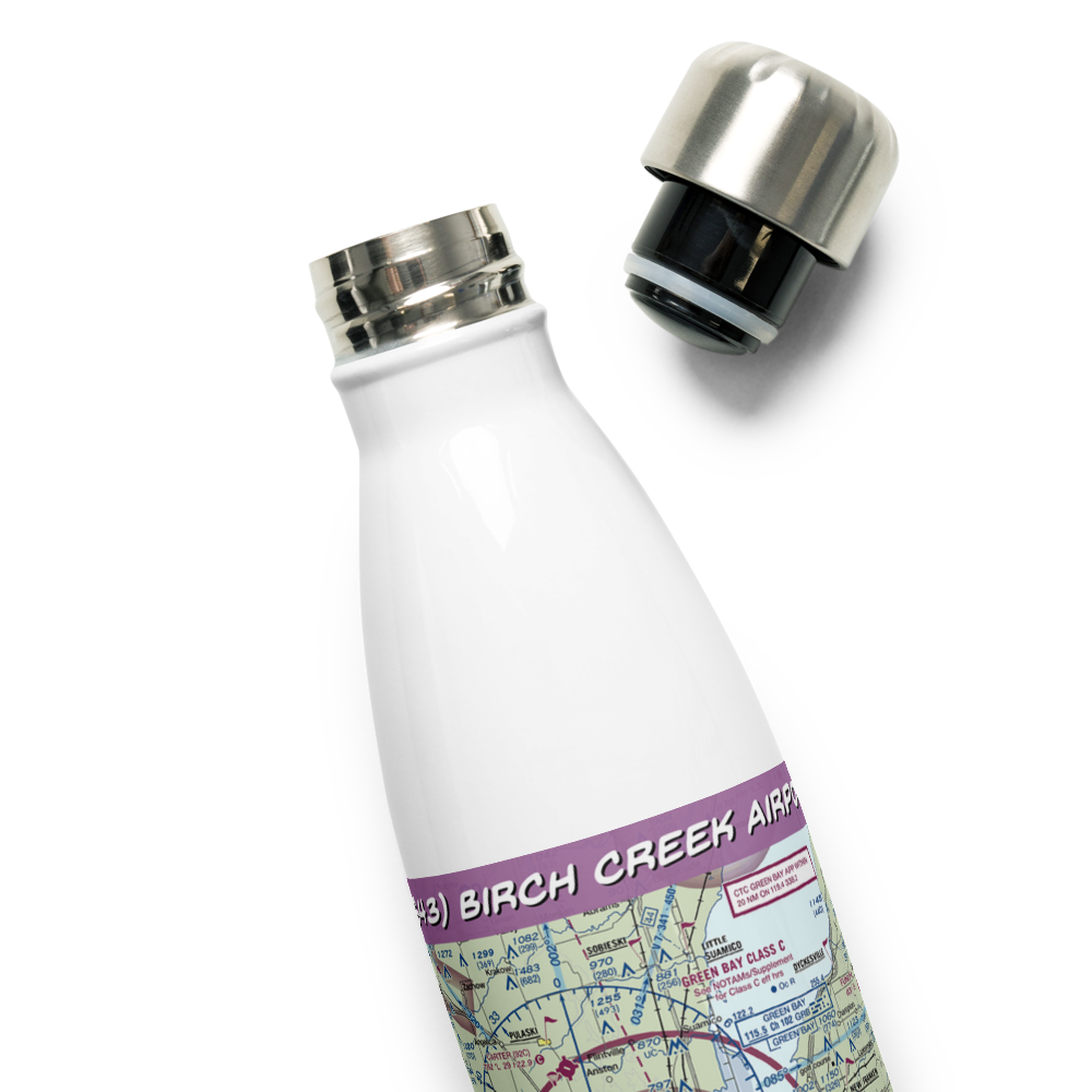 Birch Creek Airport (WS43) VFR Sectional Water Bottle 