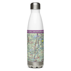 J & L Aviation Airport (WS46) VFR Sectional Water Bottle