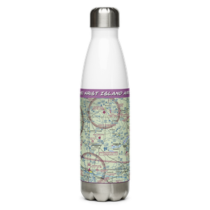 Krist Island Airport (WS68) VFR Sectional Water Bottle