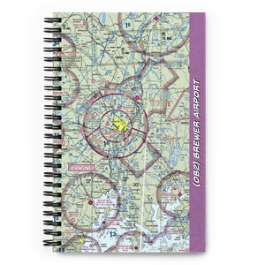 Brewer Airport (0B2) VFR Sectional Notebook