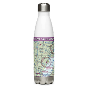 Cain's Field (WS72) VFR Sectional Water Bottle