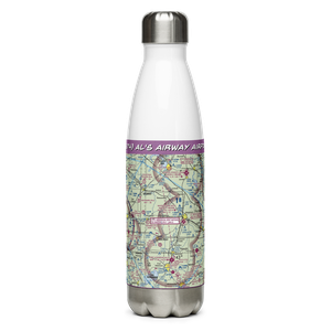 Al's Airway Airport (WS74) VFR Sectional Water Bottle