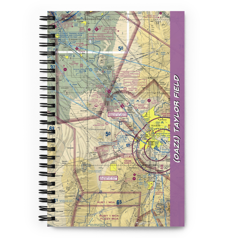 Taylor Field (0AZ1) VFR Sectional Notebook 