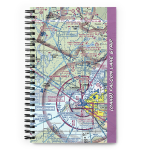 Falcon Lake Strip (0AK9) VFR Sectional Notebook