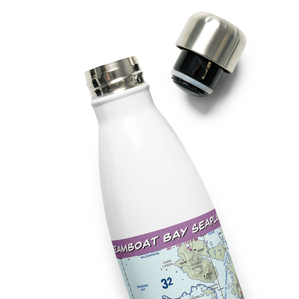 Steamboat Bay Seaplane Base (WSB) VFR Sectional Water Bottle 