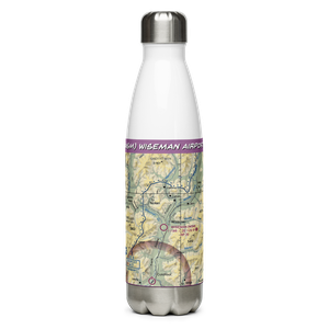 Wiseman Airport (WSM) VFR Sectional Water Bottle