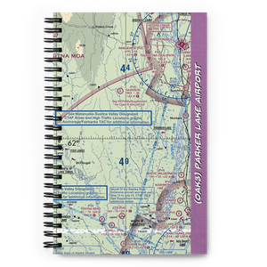 Parker Lake Airport (0AK3) VFR Sectional Notebook