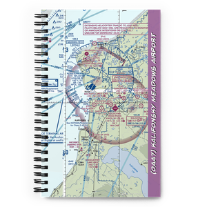 Kalifonsky Meadows Airport (0AA7) VFR Sectional Notebook
