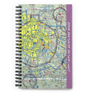 Wipline Seaplane Base (09Y) VFR Sectional Notebook