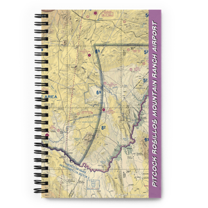 Pitcock Rosillos Mountain Ranch Airport (09TS) VFR Sectional Notebook