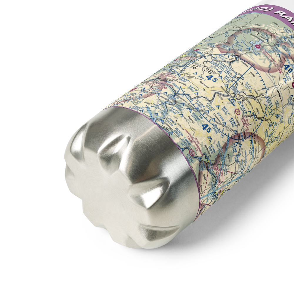 Rainelle Airport (WV30) VFR Sectional Water Bottle 