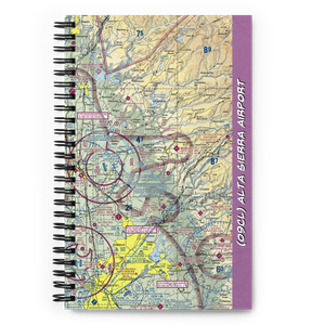 Alta Sierra Airport (09CL) VFR Sectional Notebook