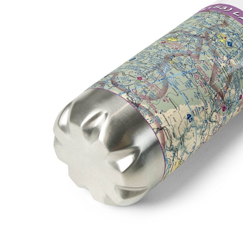 Larew Airport (WV53) VFR Sectional Water Bottle 
