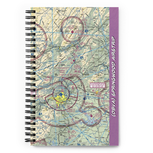 Springwood Airstrip (08VA) VFR Sectional Notebook