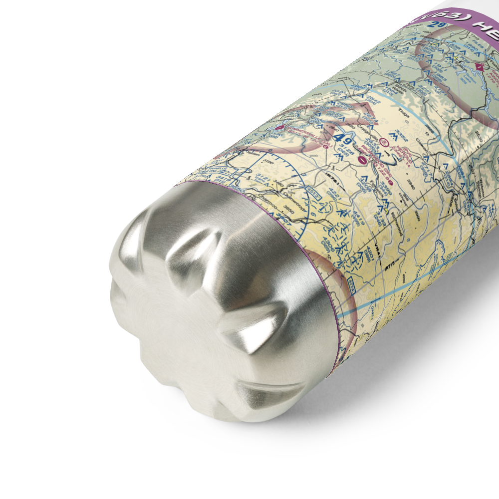 Herold Airport (WV63) VFR Sectional Water Bottle 