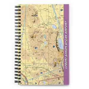 Saxon Sycan Airport (08OR) VFR Sectional Notebook