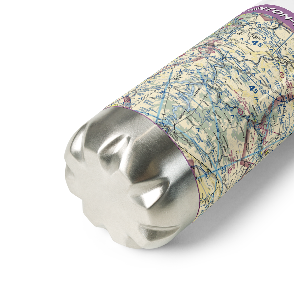 Hinton-Alderson Airport (WV77) VFR Sectional Water Bottle 