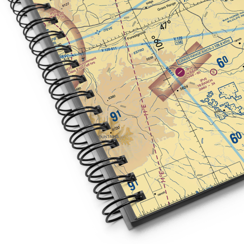 Matovich Airport (08MT) VFR Sectional Notebook 