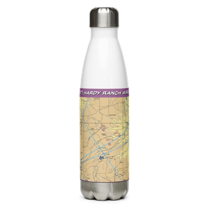 Hardy Ranch Airport (WY07) VFR Sectional Water Bottle