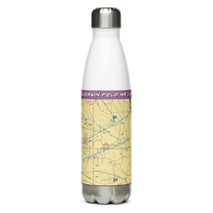Sherwin Field Nr 1 Airport (WY09) VFR Sectional Water Bottle