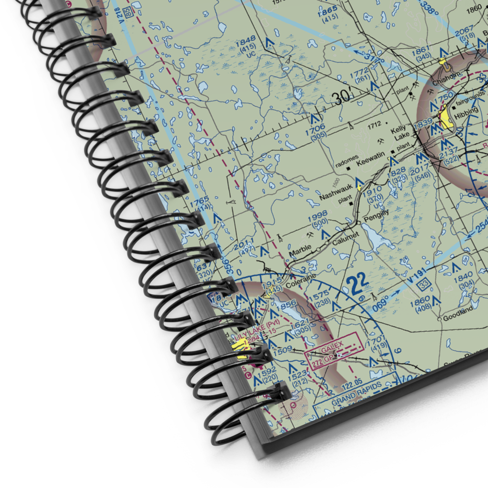 Christenson Point Seaplane Base (08MN) VFR Sectional Notebook 