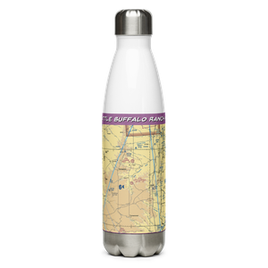 Little Buffalo Ranch Airport (WY13) VFR Sectional Water Bottle