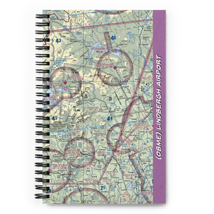 Lindbergh Airport (08ME) VFR Sectional Notebook