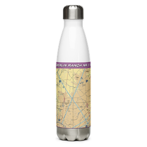 Iberlin Ranch Nr 2 Airport (WY18) VFR Sectional Water Bottle