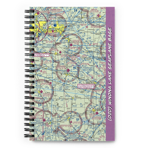 Winona Lake Seaplane Base (02D) VFR Sectional Notebook