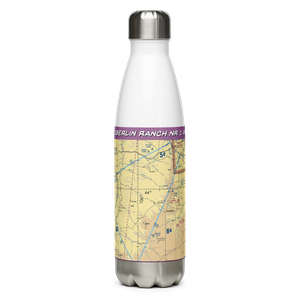 Iberlin Ranch Nr 1 Airport (WY22) VFR Sectional Water Bottle