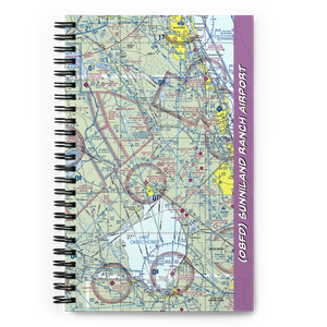 Sunniland Ranch Airport (08FD) VFR Sectional Notebook