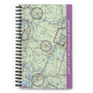 City of Coalgate Airport (08F) VFR Sectional Notebook