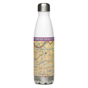 Vowers Ranch Airport (WY29) VFR Sectional Water Bottle