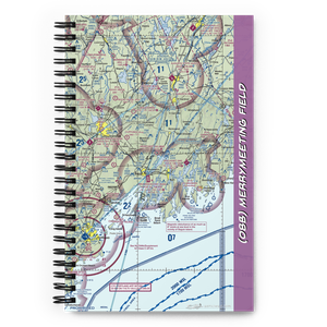 Merrymeeting Field (08B) VFR Sectional Notebook