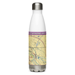 Symons Airport (WY37) VFR Sectional Water Bottle