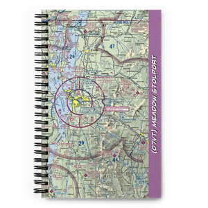 Meadow STOLport (07VT) VFR Sectional Notebook